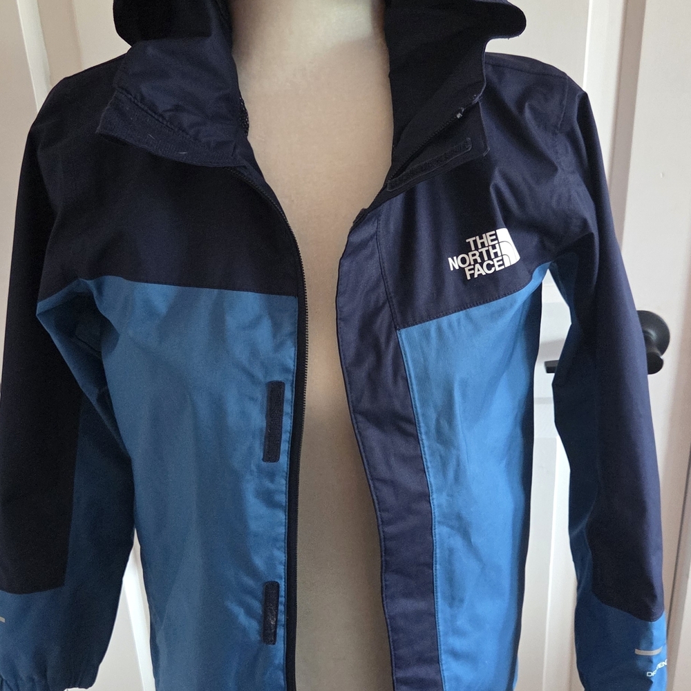 The North Face Kids Raincoat - Navy and Blue